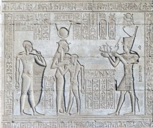 エジプト、ギザ、スフィンクス、ピラミッド、壁画